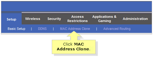 clonar dirección Mac