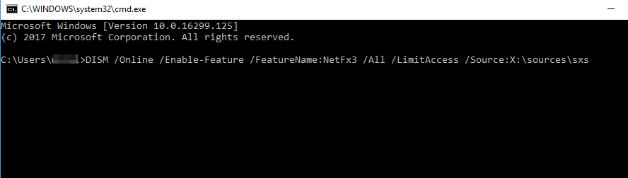 Instalador sin conexión de Microsoft .NET Framework 3.5