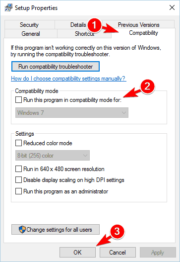 REVISIÓN: Esta versión de %1 no es compatible con Windows