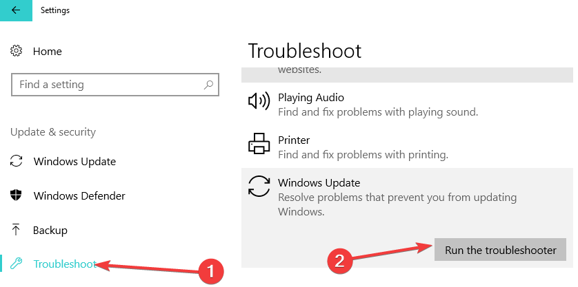 solucionar problemas de actualización de windows