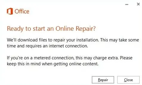 Reparación en línea