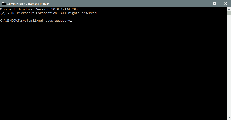 REVISIÓN: error de actualización de Windows 10 0x80080008