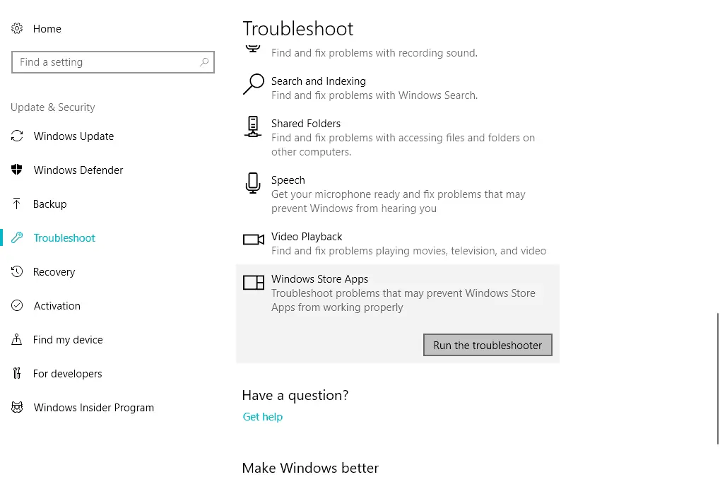 La actualización de la tienda de Windows 10 no funciona