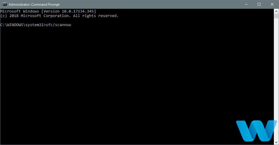 ERROR DE REGISTRO Windows 10 error sfc scan