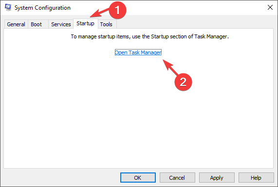 abrir el administrador de tareas Windows 10 círculo de carga del cursor