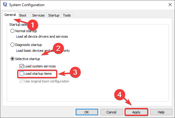 cargar elementos de inicio configuración del sistema cursor de Windows 10 círculo de carga