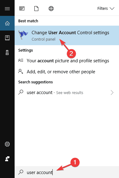 Error al abrir archivo para escribir Windows 8