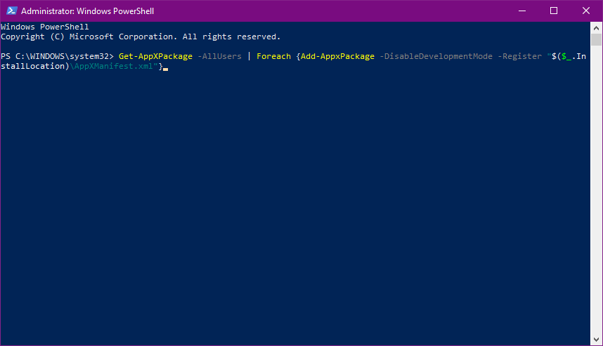 0x80246019 Error de descarga de Microsoft Store [Fixed]