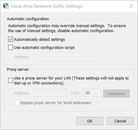 Ventana de configuración de red de área local (LAN) código de error de netflix m7353-5101