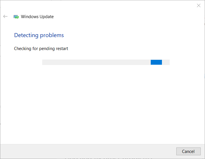 Error de corrección de actualización de Windows 0x800700d8 en Windows 10