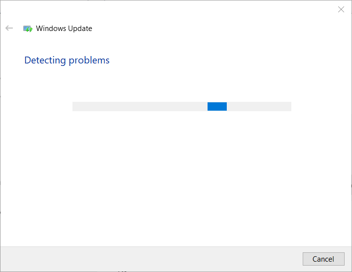 Solucionador de problemas de Windows Update Error de actualización de Windows 0x8024000b en Windows 10