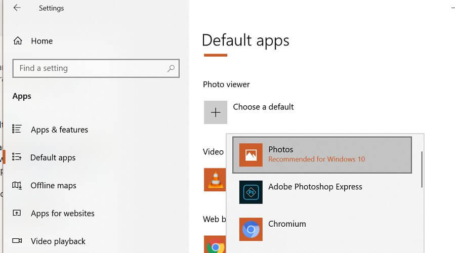 La aplicación Fotos de Windows 10 no se desplaza