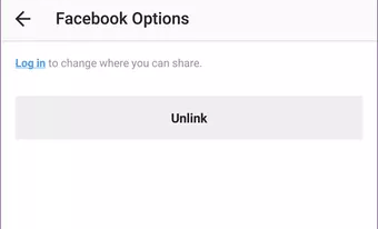 desvincular facebook instagram no compartir en facebook