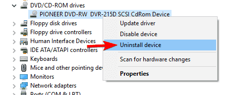 reproductor de dvd lg no funciona en windows 10