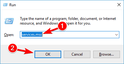 Un problema hizo que el programa dejara de funcionar correctamente Outlook