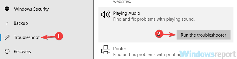 Puede haber un problema con su dispositivo de audio Windows 10