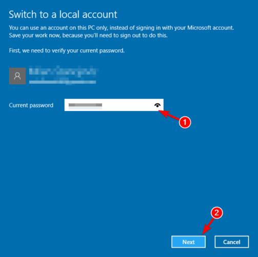 cuenta contraseña Windows Store El servidor tropezó