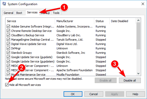 Actualizaciones de Windows que fallan en Windows 10