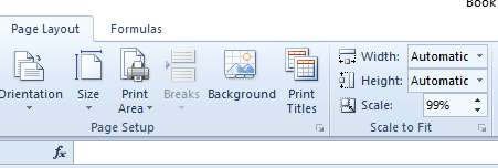 Los bordes de la hoja de cálculo Excel del cuadro de escala y las líneas de cuadrícula no se imprimen