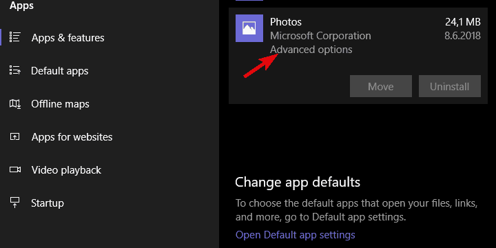 El potenciador de fotos de Windows no funciona.
