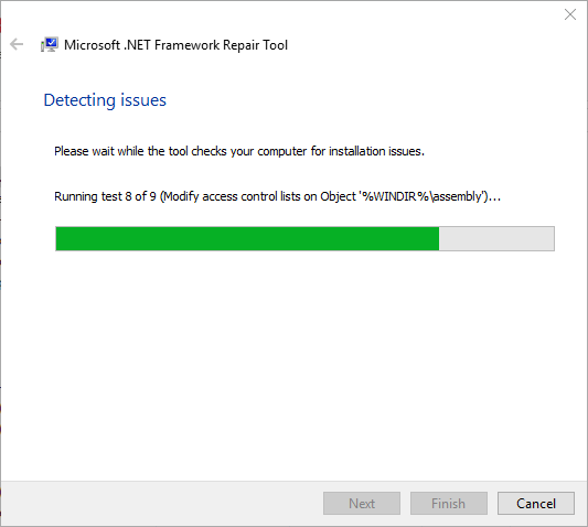 REVISIÓN: error System.Xml.ni.dll en Windows 10