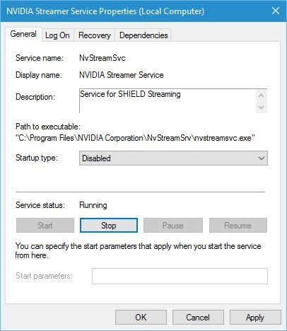 nvidia-streamer-desactivar