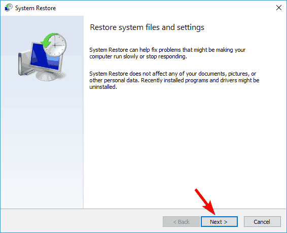 Bucle de pantalla azul Windows 10
