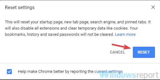 Error al cargar el documento PDF Chrome