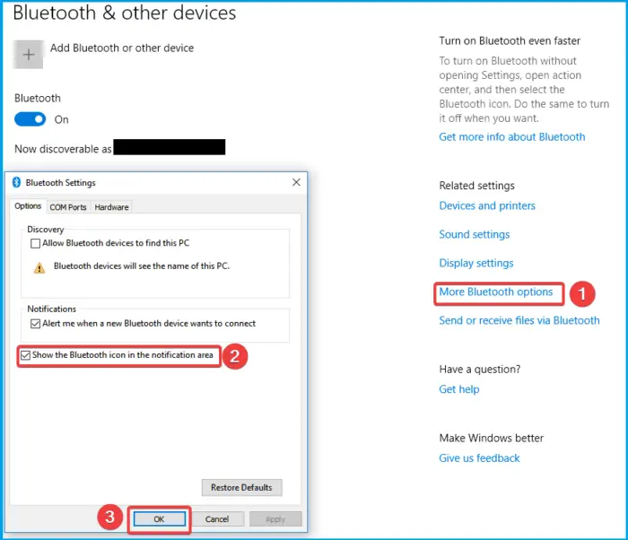 REVISIÓN: Falta la configuración de Bluetooth en Windows 10/11