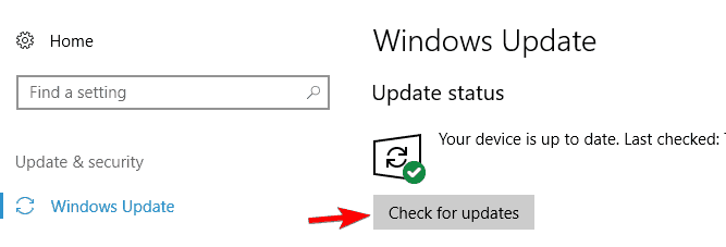 Los clics del mouse son demasiado sensibles para verificar las actualizaciones de Windows
