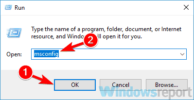 msconfig run window El idioma o la edición de la versión de Windows 