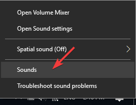 barra de tareas de opción de sonidos: corrige el sonido de las computadoras portátiles lenovo