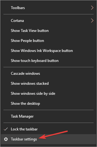 Falta la barra de búsqueda de Windows