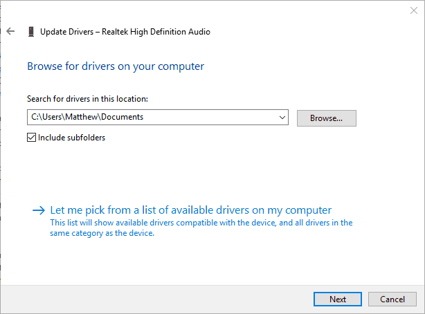 Cómo reparar los errores del sistema RTKVHD64.sys en Windows 10/11