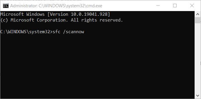 Comando Comprobador de archivos de sistema pshed.dll windows 10 bsod