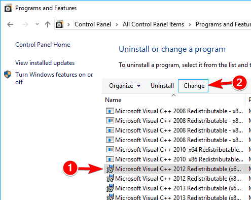 Error de tiempo de ejecución de Microsoft Visual C++ al iniciar