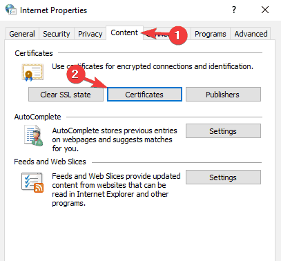 El proveedor de servicios criptográficos de Windows informó un código de error 0