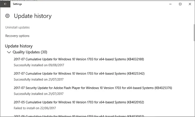 REVISIÓN: error de actualización de Windows 10/11 0x80070652