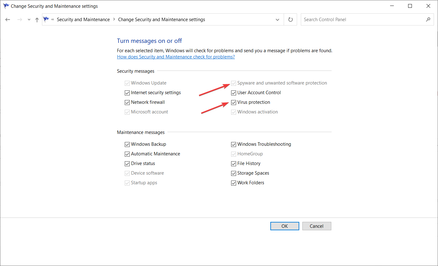 REVISIÓN: Windows Defender solicita escanear después de la actualización de Windows 10/11