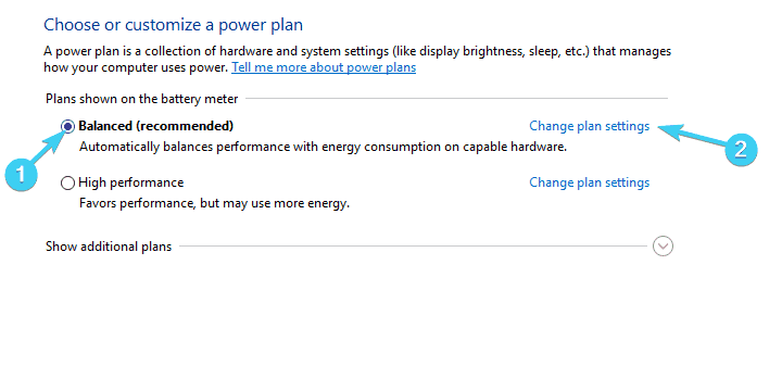 la computadora no va a dormir cambiar la configuración del plan