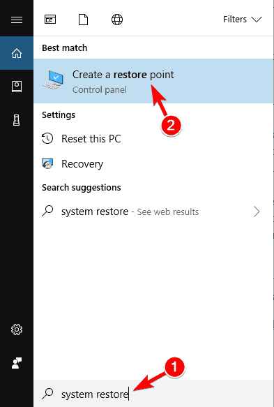 La actualización de Windows 10 falló