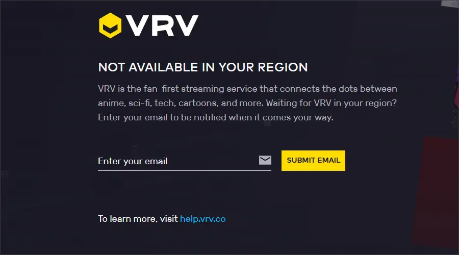 ¿VRV no funciona en Chrome? Aquí se explica cómo solucionarlo.