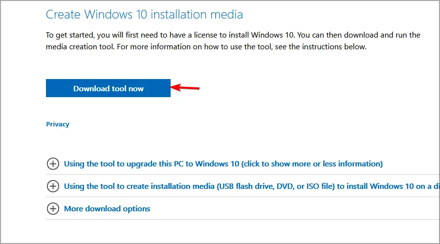 REVISIÓN: la instalación de Windows ha fallado en Windows 10/11