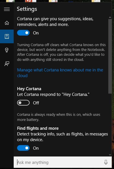 La búsqueda de Cortana sigue apareciendo