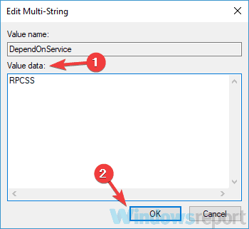 Windows 10 Print Spooler no se inicia por falta de recursos