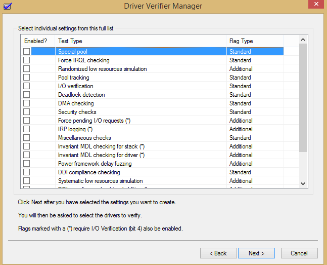 controlador verifer manager configuración su computadora tiene un problema de memoria