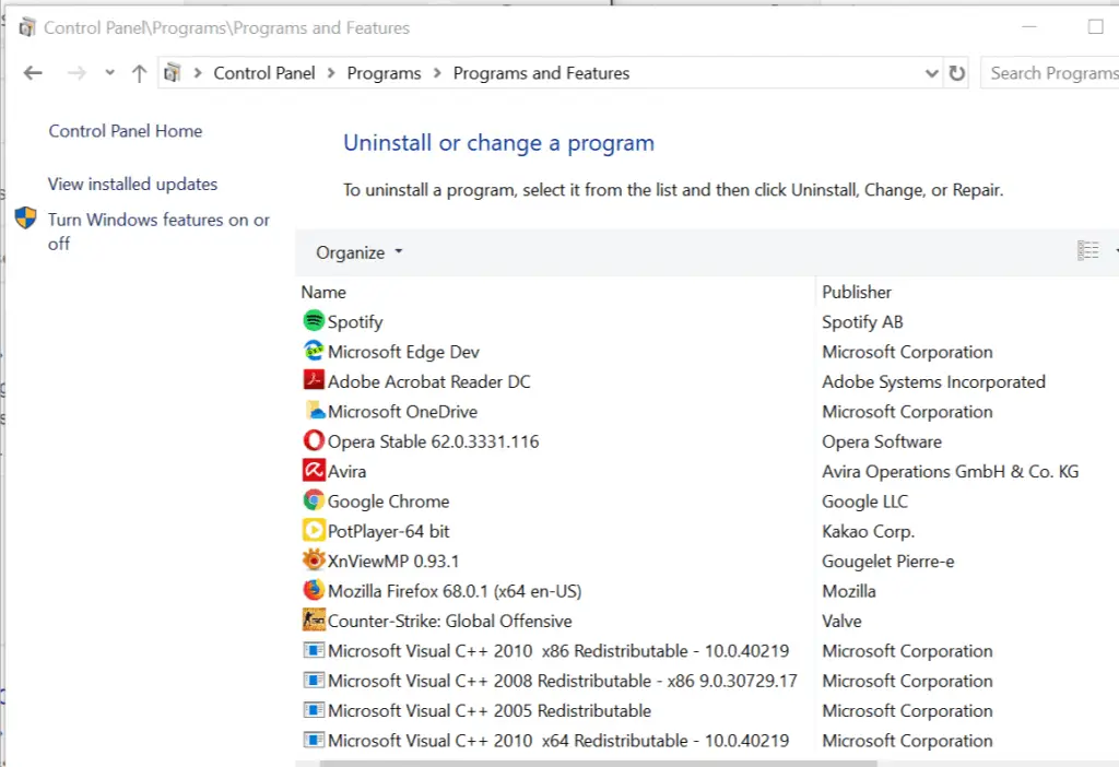 Windows 10 inetmgr no encontrado