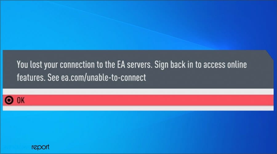 REVISIÓN: No se puede conectar a los servidores de EA en Windows 10 y 11
