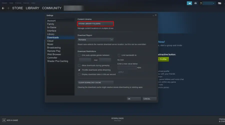 Steam no reconoce los juegos instalados: pruebe estas correcciones