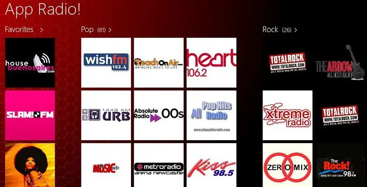 aplicación de radio windows 10 aplicación de radio